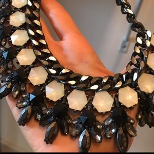 Silver chunky necklace